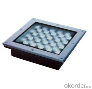 Solar Underground Light recessed square 3W new products 2016