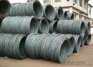 Hot Rolled High Carbon Wire Rod With Different Material Grades