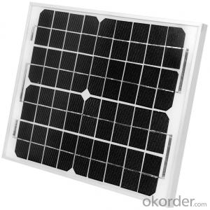 10W Mono Solar Panel Manufactured in China System 1