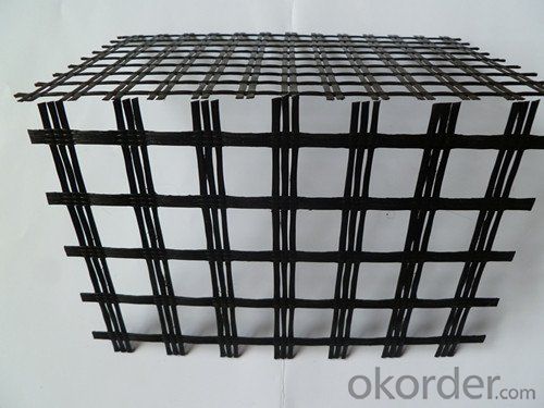 PVC Coated Polyester Geogrid for Coal Reinforcement