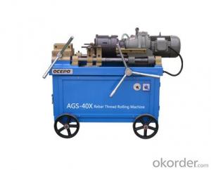 ScrewThread Rolling Machine for Rebar Model AGS-40X