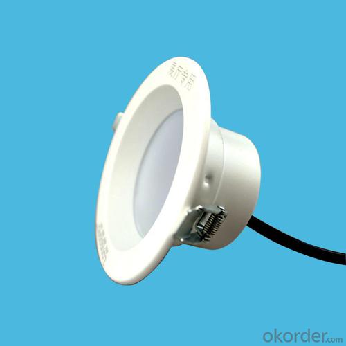 Round aluminum recessed SMD LED Downlight 5W /7W/9W/12W/15W/18W System 1