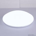 Stylish modern minimalist white interior LED Round Ceiling