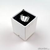 square surface mounted Led Downlight 7W/10W for black or white finish