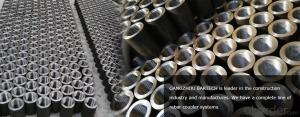 Steel Coupler Rebar Steel Tube Made in Jiangsu China in  High Quality System 1