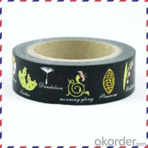 Rice Paper Tape/Masking Tape /Colorful Decoration Tape