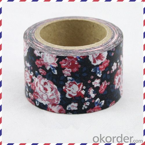 Colorfull Rice Paper Tape for Gift Packing Wholesale System 1