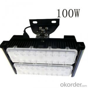 Adjustable modules high power 100W led tunnel light System 1