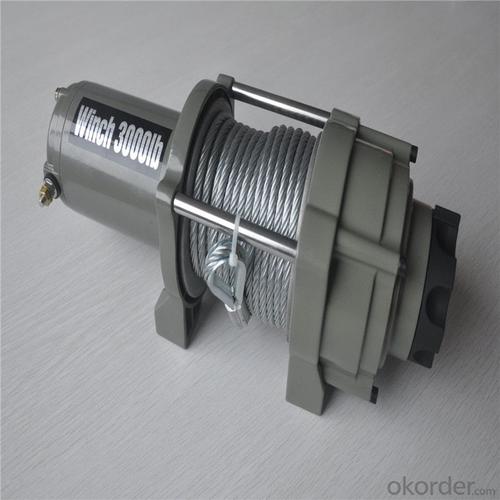 8000LB Electric Winch,DC12V Automobile Winch,4X4/4WD Winch System 1