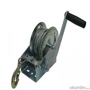 Hand Winch with Synthetic Rope 15m
