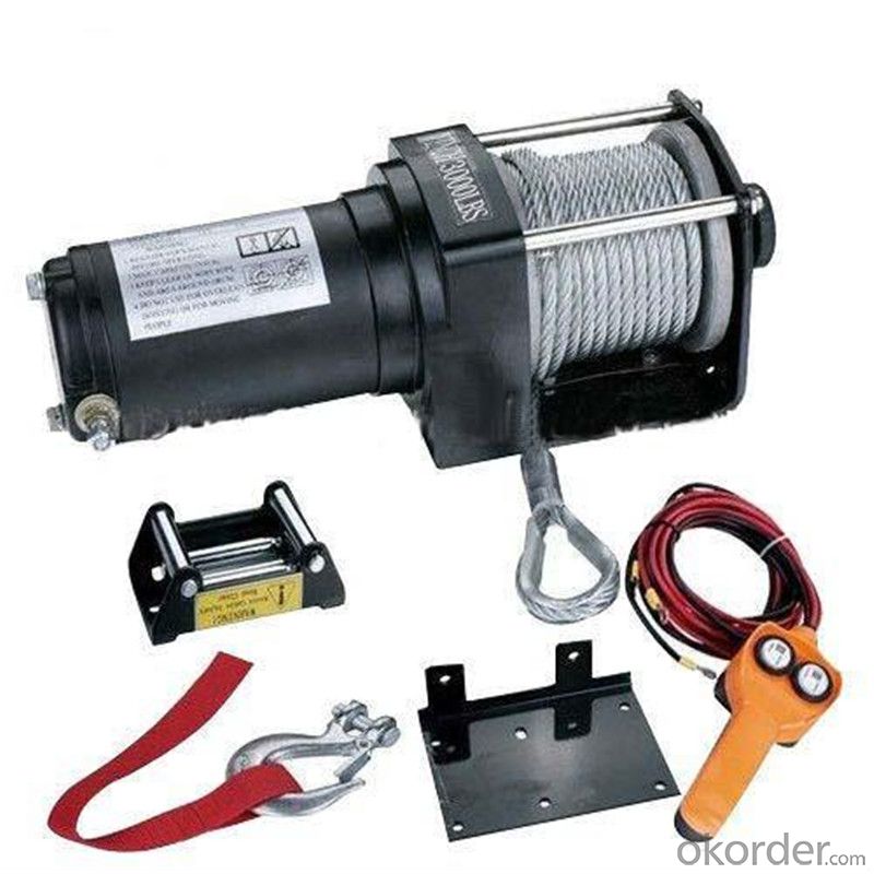 8000LB Electric Winch Wire Rope Pulling ,4X4/4WD Winch