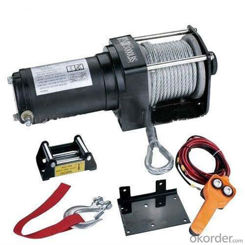 8000LB Electric Winch Wire Rope Pulling ,4X4/4WD Winch System 1