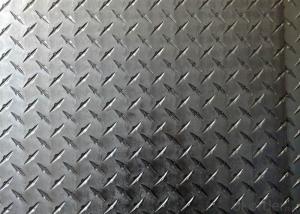 3003 Checkered Plate 0.5-6mm Thick Embossed Aluminum Sheet