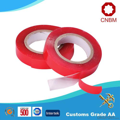 50 lb Double Sided Foam Tape Red PE Film Liner Hot Sales Black Color System 1