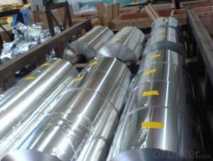 Manufacture of aluminum foil for all kinds of packaging,like beer, soft packaging