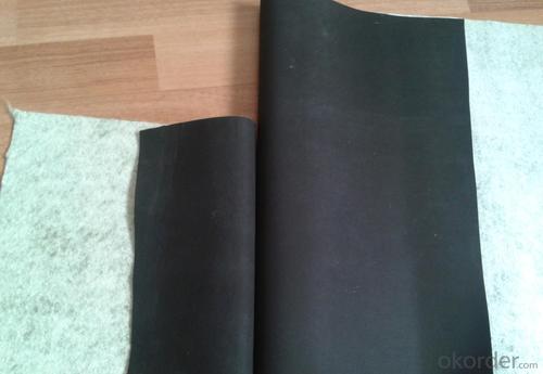 EPDM Rubber Material Waterproof Membrane with Fleeced Back System 1