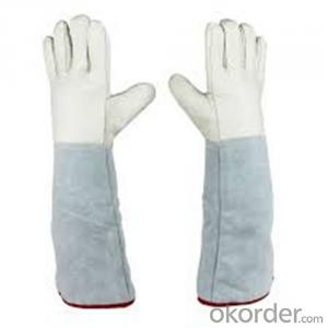 Low Temperature Resistant Leather Cryogenic Gloves Hear Resistance