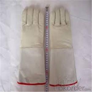 Low Temperature Resistant Leather Cryogenic Gloves Cryogenic Liquid Handing