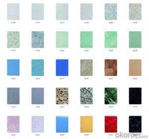 High-Pressure Laminates Decorative with Colorful Size