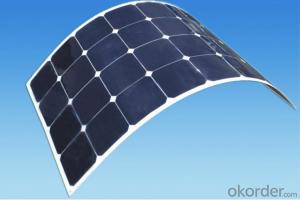Flexible 100W Solar Panel with Sunpower Cells