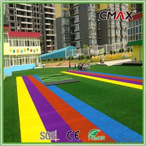 CE SGS Approved Synthetic Grass for Running Track of Kindergarten System 1