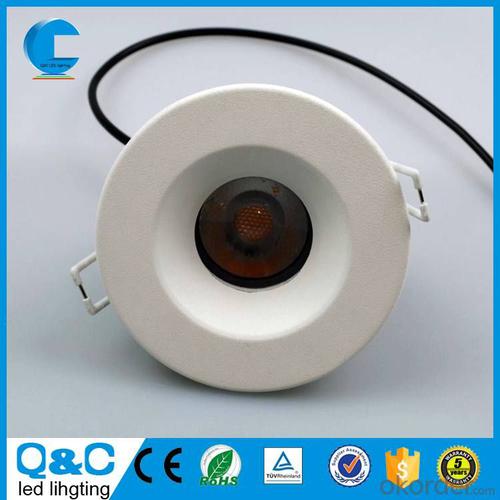 IP65 COB LED Downlight 7w cutout 75mm height 40mm System 1