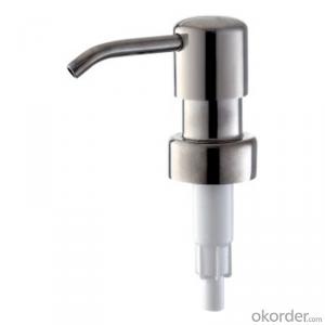 stainless steel lotion pump with 1cc/2cc MZ-07 System 1