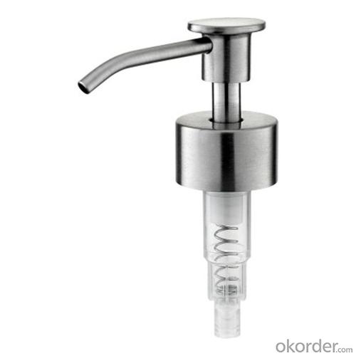 Stainless Steel Lotion Pump with 28/400 MZ-09 System 1