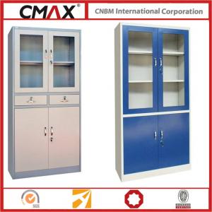 Steel Filing Cabinet with Glass Swing Door  Steel Office Furniture CMXA-FC02 System 1