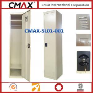 Single Door Steel Locker Labor School Changing Room Usage Cmax-SL1001 System 1