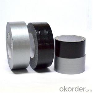 Cloth Adhesive Duct Tape/ Rubber/Black and Qualified