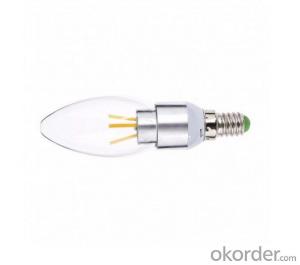 LED FILAMENT CANDLE LAMP BULB DIMMABLE 4W NEW DEVELOPMENT