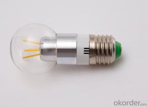 LED FILAMENT LAMP BULB DIMMABLE 4W B TYPE NEW DEVELOPMENT System 1