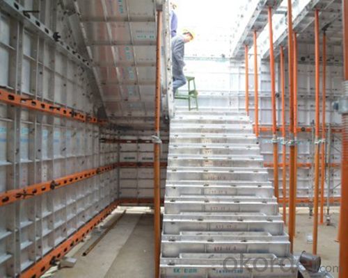 Aluminum System Formwork for Building Construction with EXcellent Concrete Surface Quality