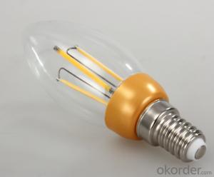 LED FILAMENT LAMP CANDLE  BULB 2W NEW DEVELOPMENT System 1