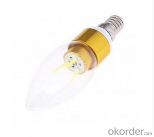 LED FILAMENT CANDLE LAMP BULB 3W NEW DEVELOPMENT System 1