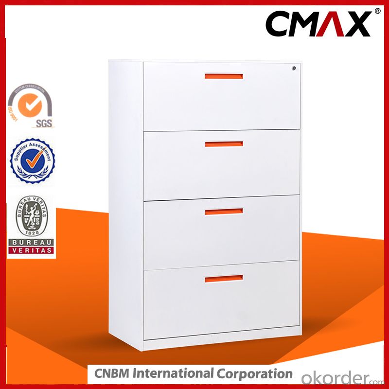 Buy Office Furniture Vertical Filing Cabinet With 4 Drawers High