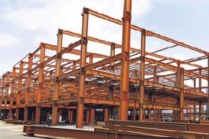 HEAVY STEEL STRUCTURE BUILDING AND PROJECT --BT- 002