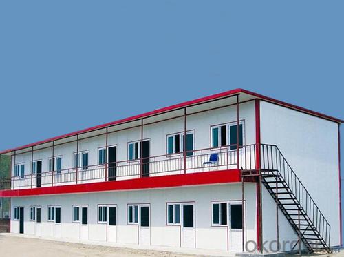 Sandwich Panel Prefabricated House for Temporary Usage System 1