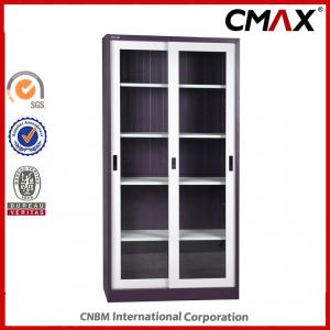 Sliding Door with Glass Steel Filing Cabinet Office Furniture System 1