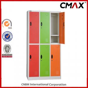Steel Multi-doors Locker School Colorful Locker 6 Doors Gym Locker Metal Cabinet System 1