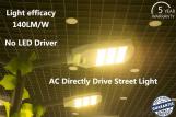 AC directly drive LED Street light  high  Luminous Efficiency no driver