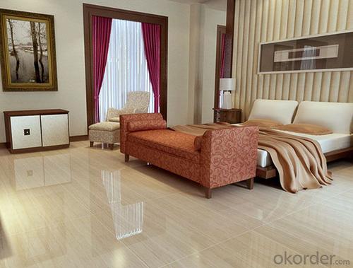 Polished Porcelain Tile Wooden Line Stone  Serie CMAXWL002 System 1