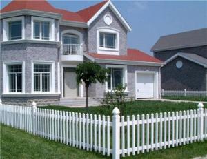 Plastic Picket Fence for Small Garden Fence