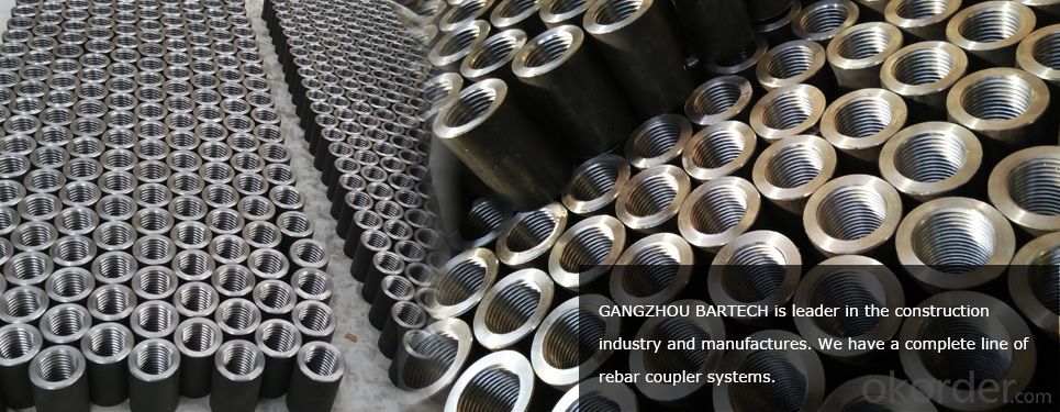 Steel Coupler Rebar Steel Made in Jiangsu China with Good Price System 1