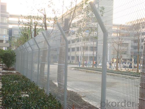 White Plastic Fence Morden Style for Garden System 1