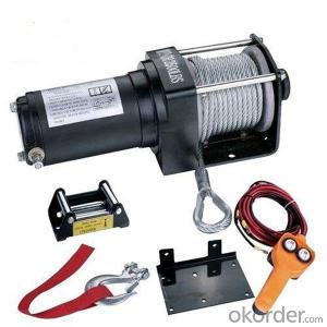 3500LBS 12V 24V DC Self Recovery Electric Winch System 1