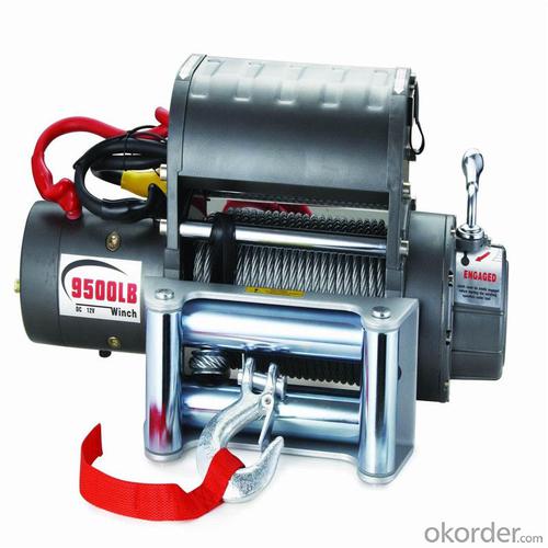12000LBS 12V 24V DC Self Recovery Electric Winch with Steel Cable System 1