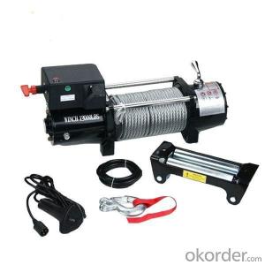 9000LBS 12V 24V DC Self Recovery Electric Winch System 1