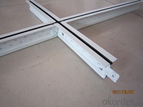 Snap on Ceiling Grid Covers for White Color Suspension Ceiling T-Grid Building System 1